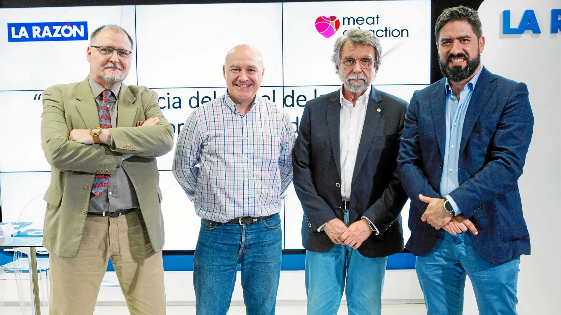 De izquierda a derecha, José Manuel Álvarez, Luis Miguel Benito, Antonio Escribano y Raúl Calleja / Foto: Gonzalo Pérez