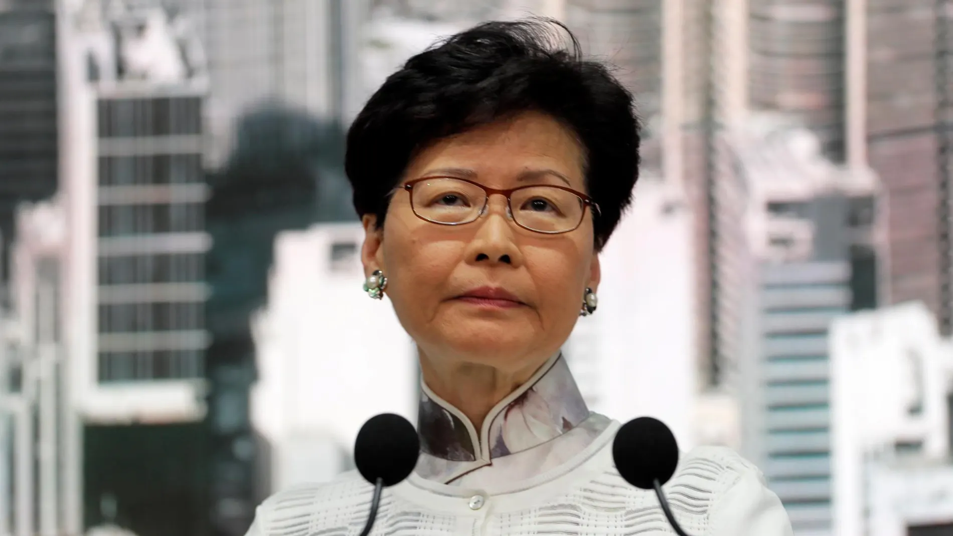 La mandataria de Hong Kong, Carrie Lam / Ap
