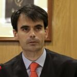 El magistrado Pablo Rafael Ruz Gutiérrez tras ser nombrado por el Consejo General del Poder Judicial (CGPJ) como sustituto del juez Baltasar Garzón
