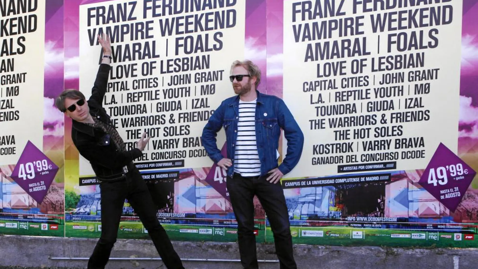 Franz Ferdinand, ayer en Madrid