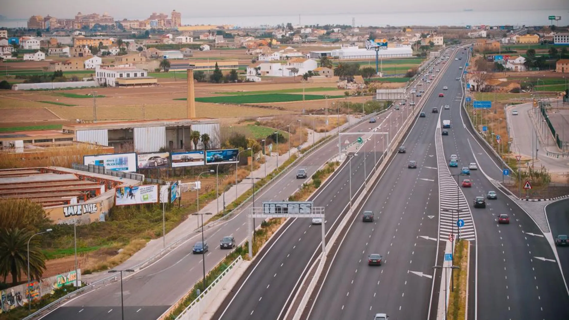 El accidente se ha producido en la V-21 en el término municipal de Valencia