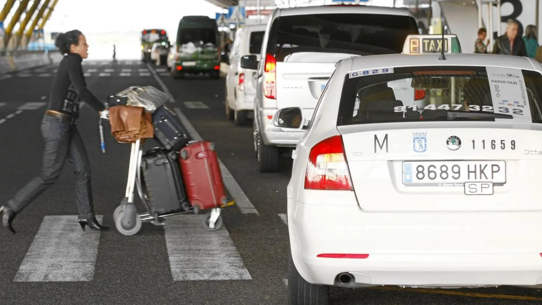 Todos los trayectos con origen o destino en Barajas tendrán un coste mínimo de 20 euros