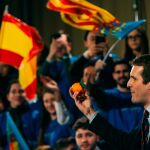 Pablo Casado en Valencia durante la presentación de los candidatos del PP/Foto: Kike taberner