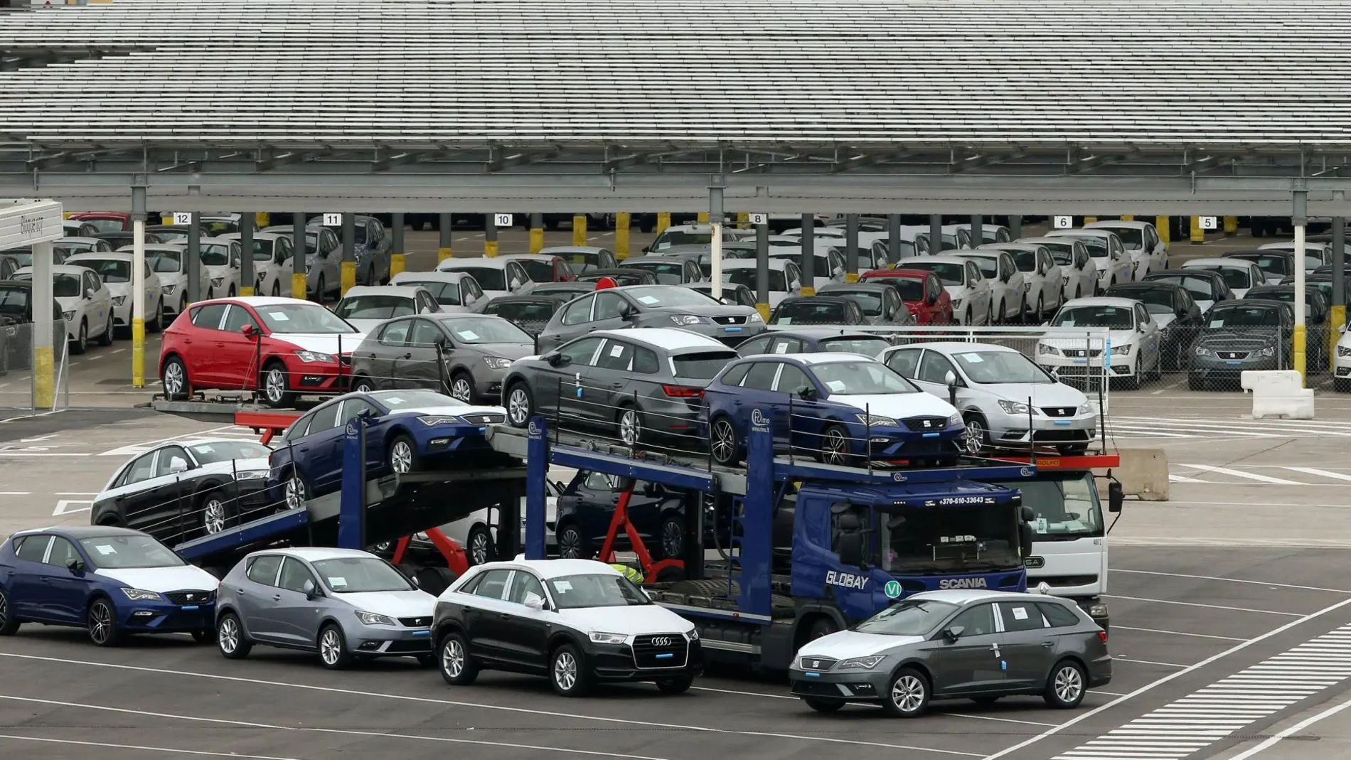 Vehículos fabricados por el Grupo Volkswagen en su factoría de Martorell