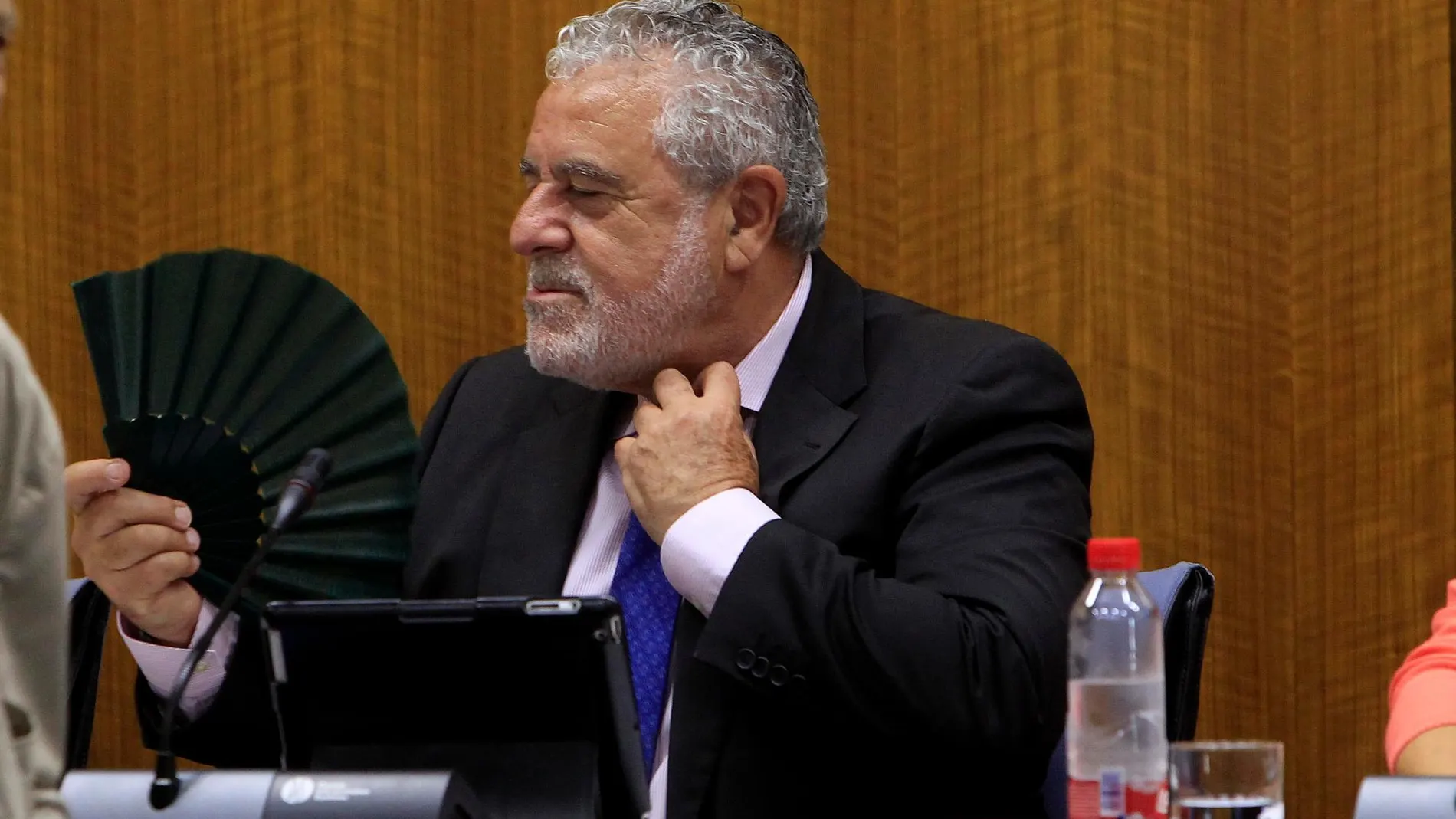Joaquín Durán, en el Parlamento andaluz /Foto: Manuel Olmedo