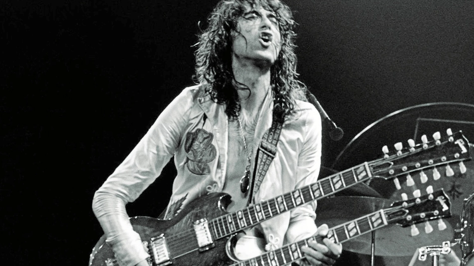 Jimmy Page, primero en The Yardbirds y luego en Led Zeppelin, es uno de los mejores guitarristas de la historia