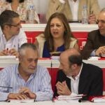 Un momento de la reunión de la Ejecutiva Federal