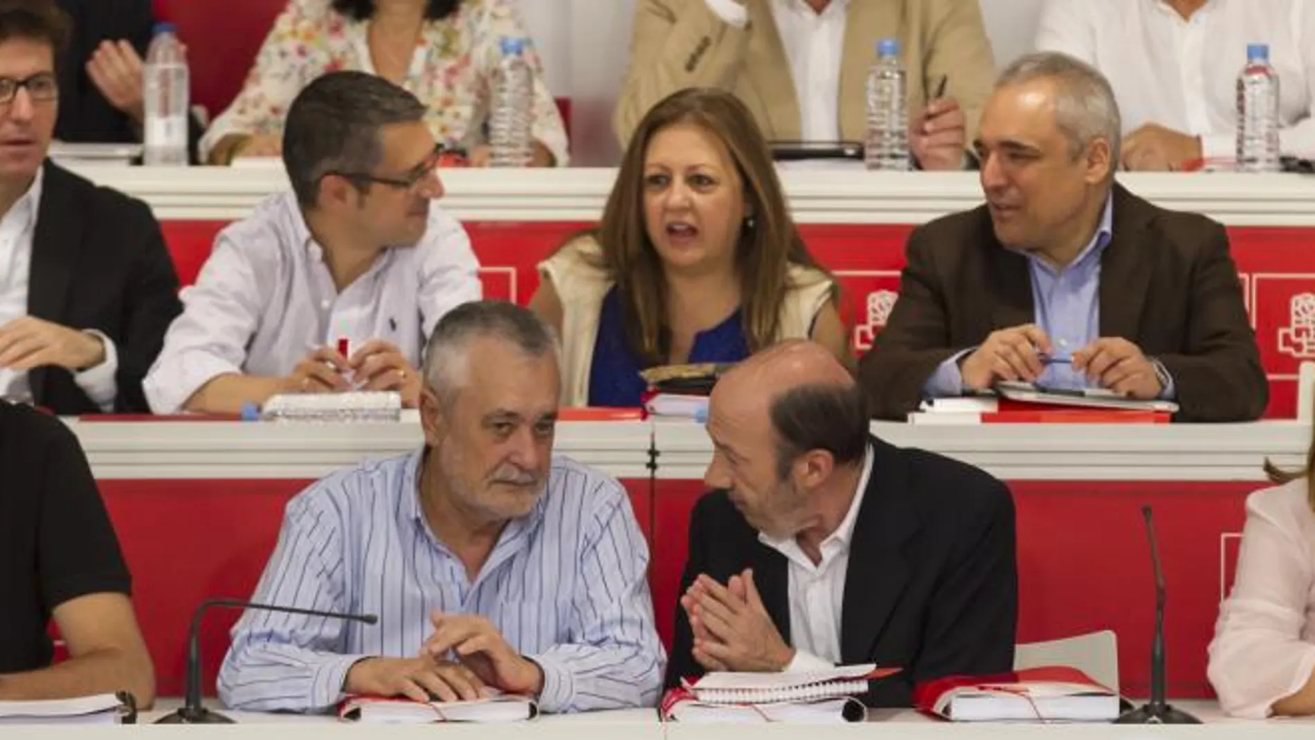 Un momento de la reunión de la Ejecutiva Federal