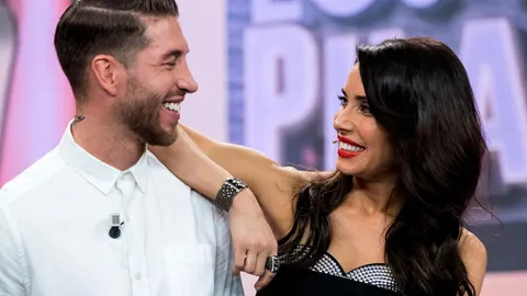 Sergio Ramos y Pilar Rubio en ‘El Hormiguero’