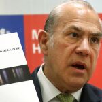 El secretario general de la Organización para la Cooperación y el Desarrollo Económico (OCDE), Angel Gurría, hoy, en Chile