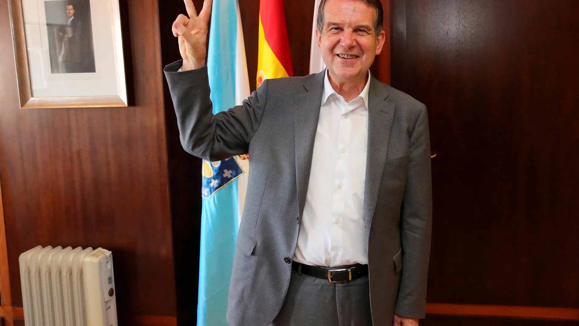 Abel Caballero, alcalde de Vigo que ha revalidado la mayoría absoluta en la ciudad