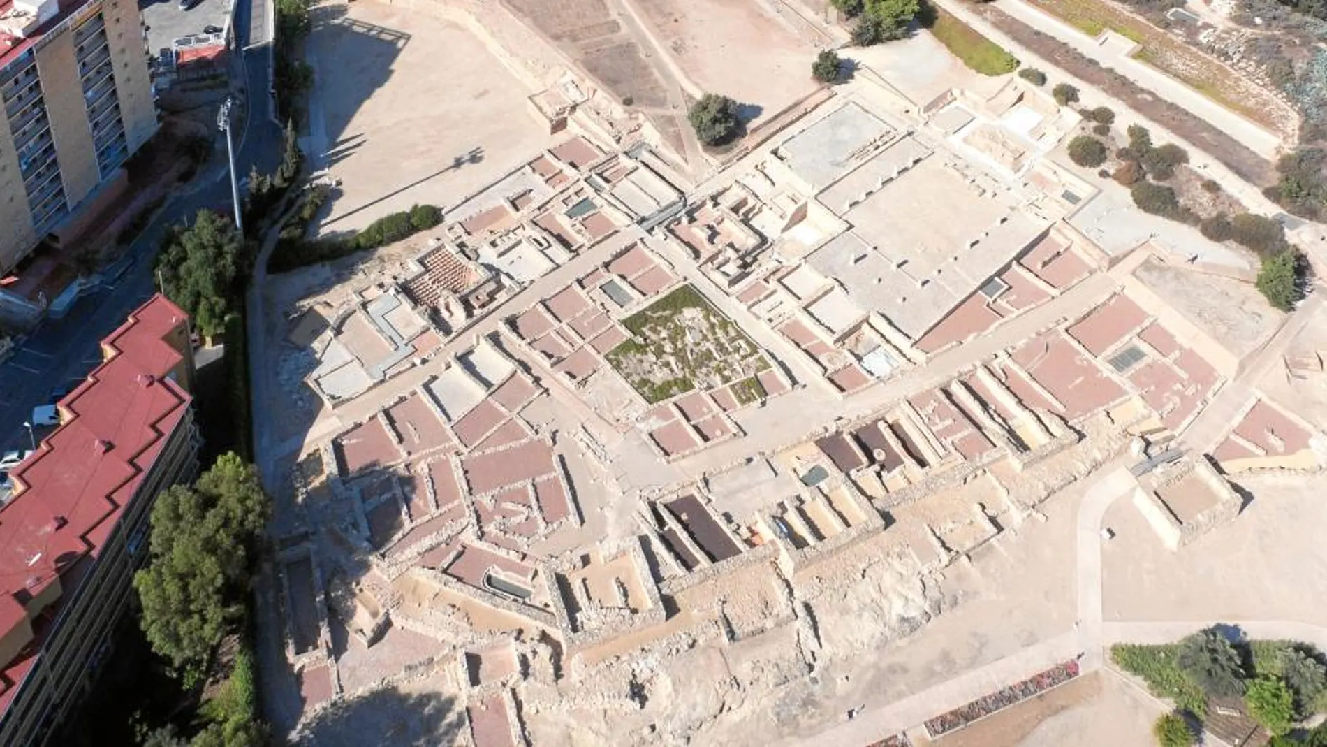 Las excavaciones han permitido identificar un primer asentamiento urbano del siglo III a.C
