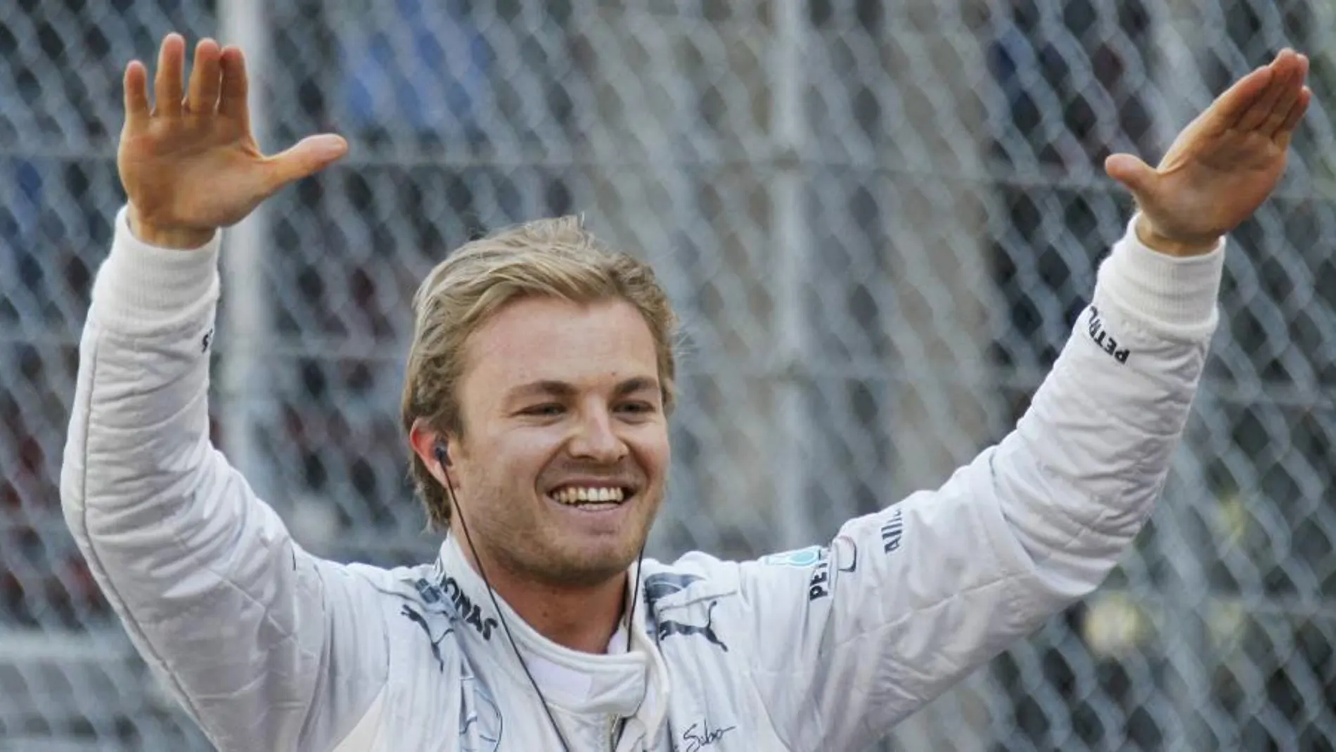 El alemán Nico Rosberg tras ganar el GP de Mónaco