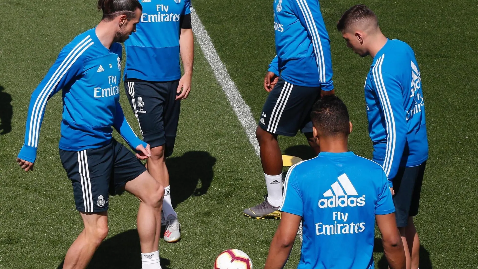 Bale, en el entrenamiento