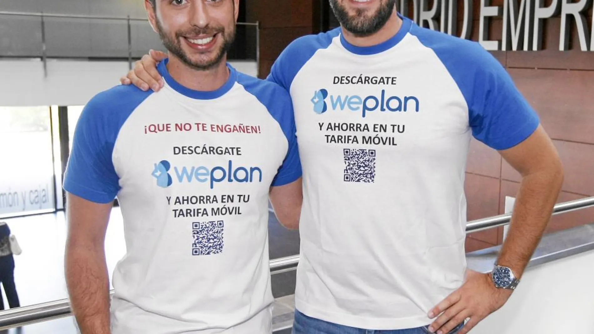 Pablo y Diego pusieron en marcha Weplan, una aplicación para el móvil que ayuda a controlar el gasto y la tarifa óptima según el consumo de cada uno