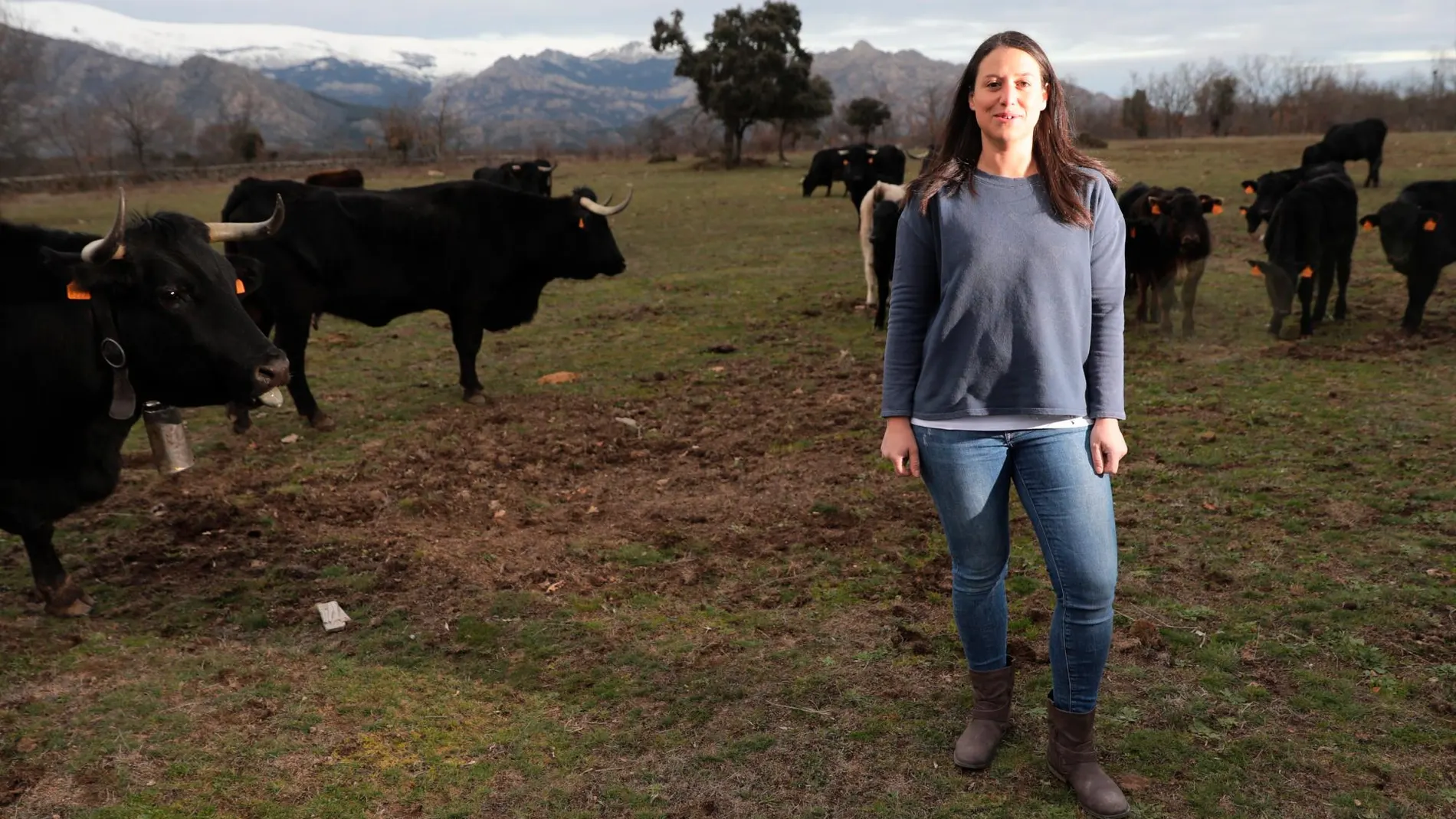Celia Manso se dedica a la ganadería
