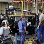 Trabajadores de la planta de Iveco en Valladolid