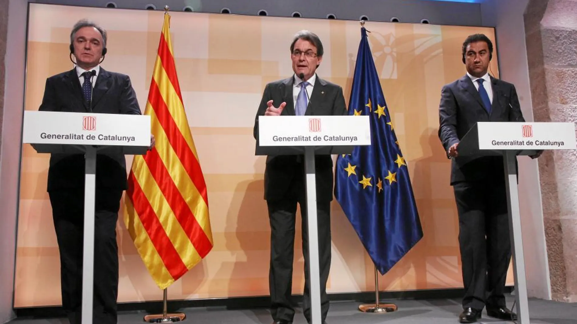Artur Mas ejerció ayer de amfitrión, como presidente de la Comisión Intermediterránea