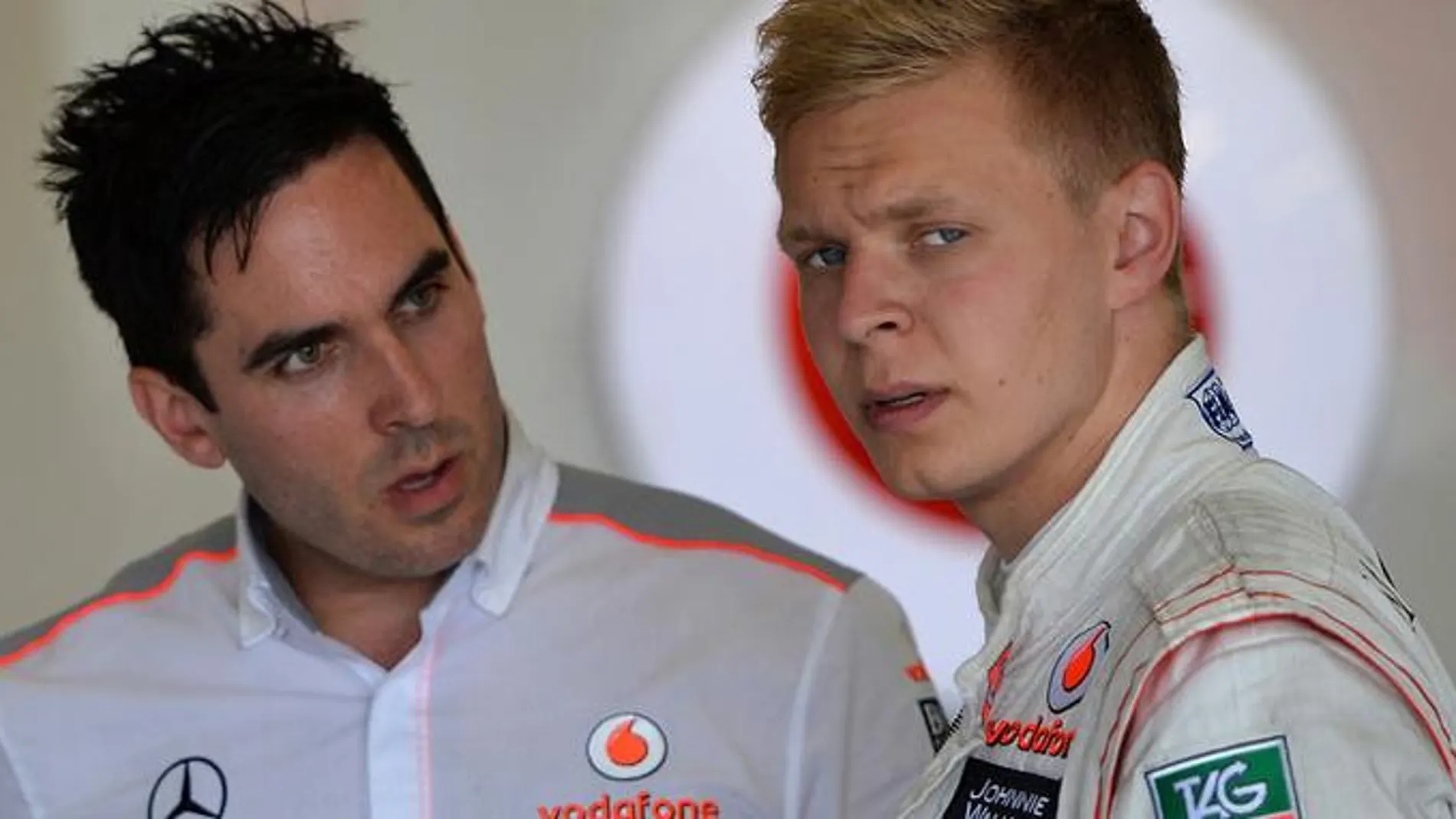 Kevin Magnussenm en su etapa en McLaren-Mercedes
