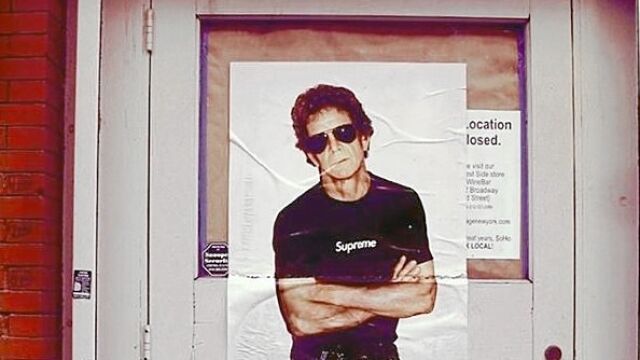 En la imagen, la última fotografía de Lou Reed. La tuiteó unas seis horas antes de que se conociera la noticia de su fallecimiento.