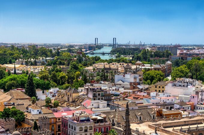 Imagen de archivo de la ciudad de Sevilla 