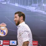 El defensa y capitán del Real Madrid Sergio Ramos