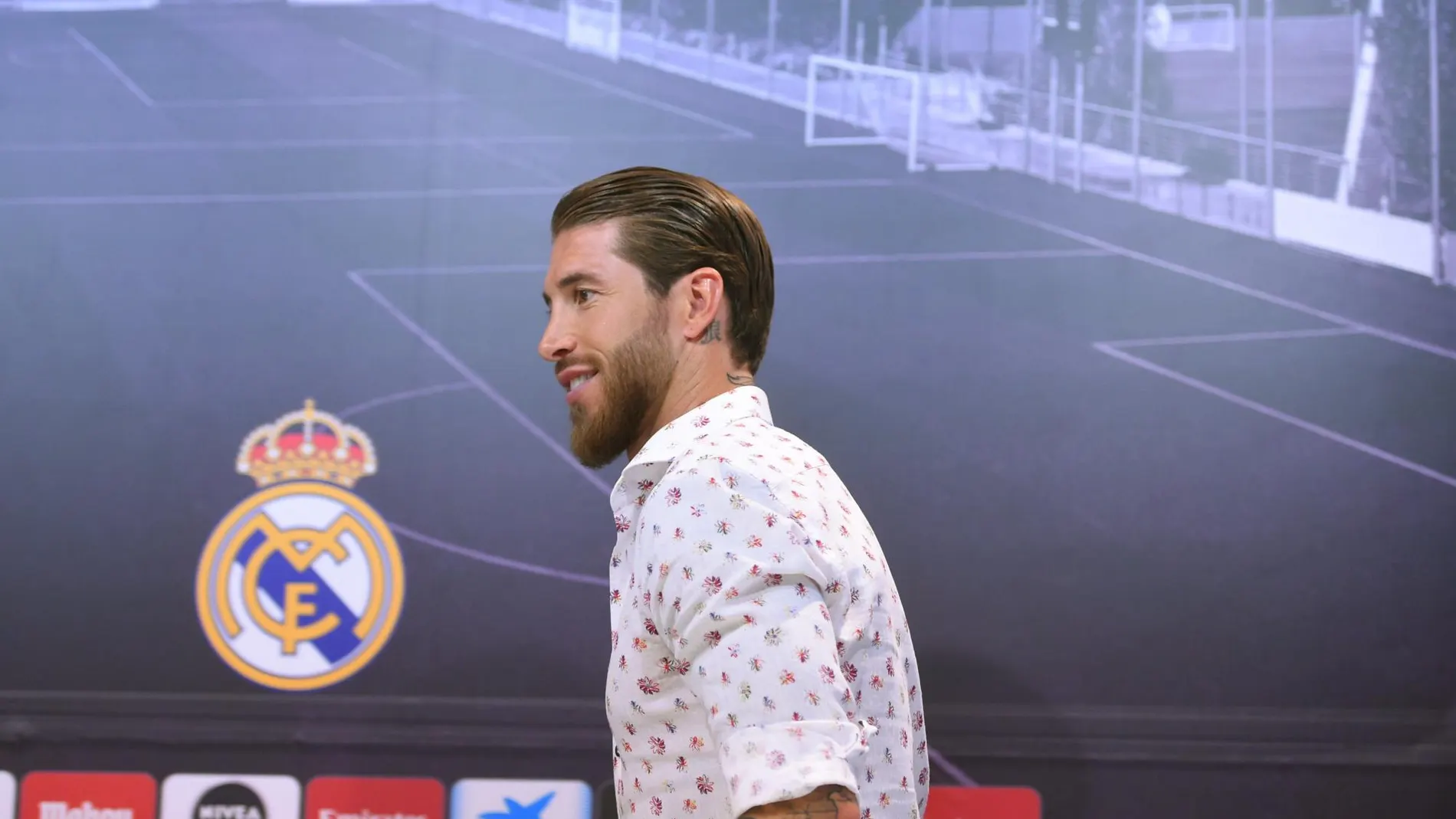 El defensa y capitán del Real Madrid Sergio Ramos