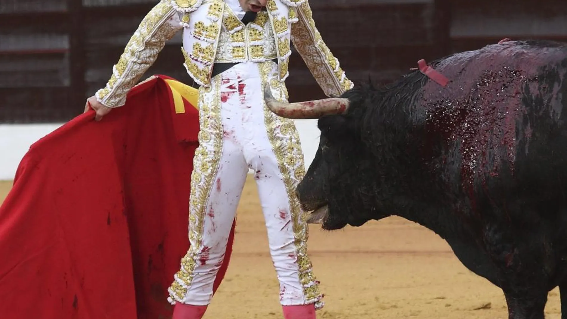 Alejandro Talavante, el pasado marzo, en la plaza de Olivenza