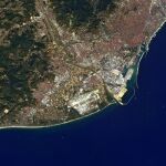La imagen de Barcelona captada por el satélite ALOS