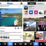  Flickr para iOS se actualiza y quiere 'comerse' a Instagram