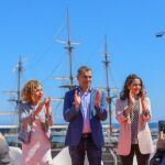 Toni Cantó intervino ayer en un acto en Alicante junto a la candidata de Cs al Congreso por Barcelona, Inés Arrimadas, y la cabeza de lista por la circunscripción alicantina a la Cámara Baja, Marta Martín