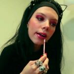 Alejandra Rubio, en uno de sus tutoriales de belleza