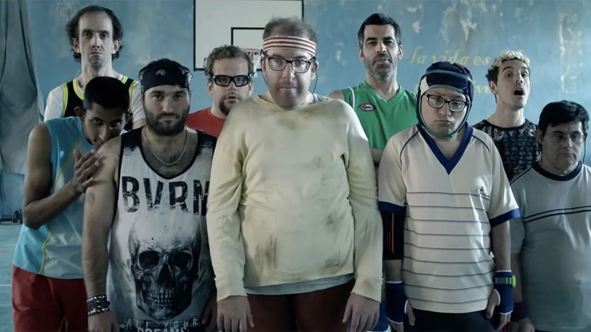 Fotograma de la película ''Campeones''