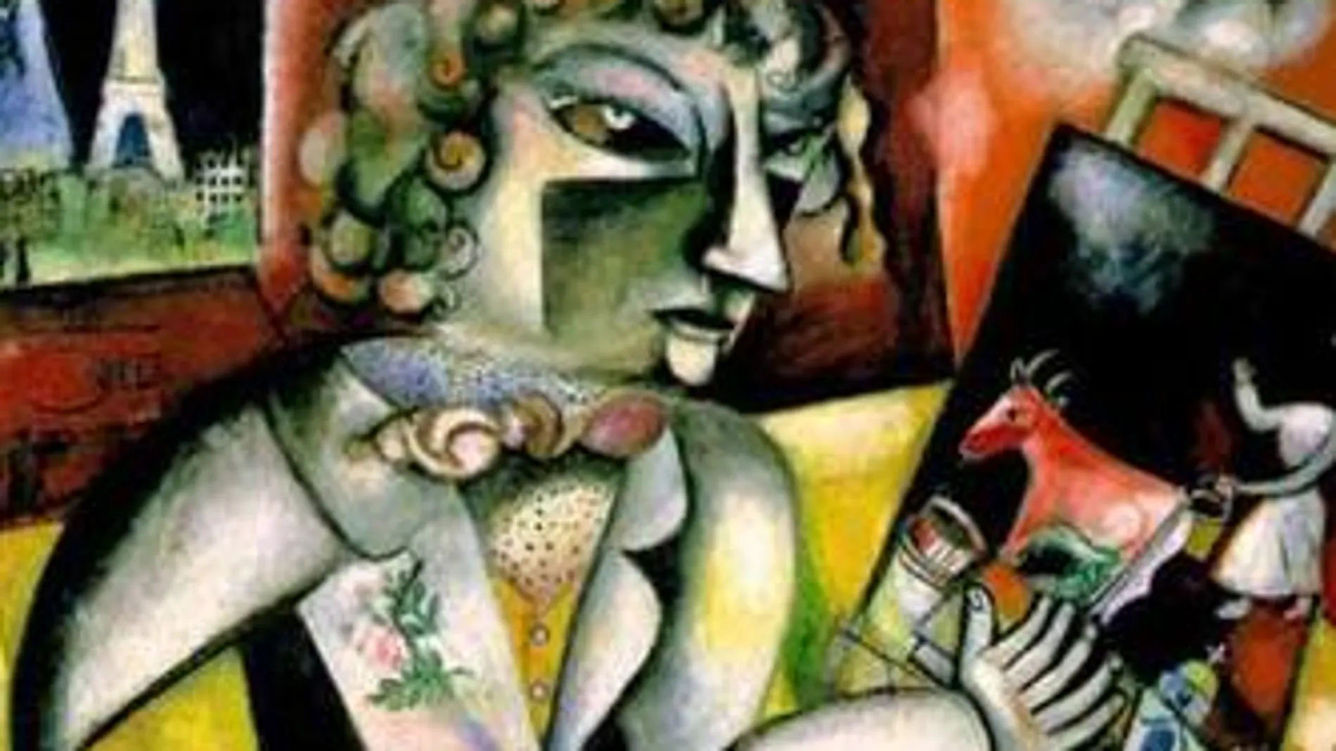 Autorretrato de Marc Chagall. Efe