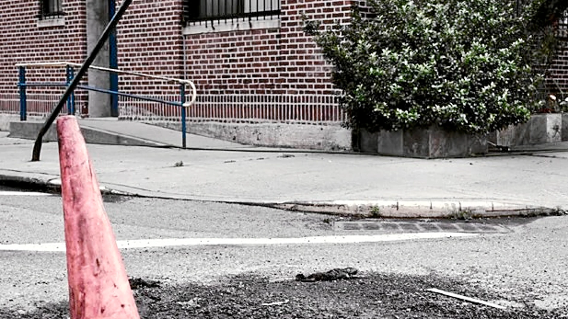 Una de las fotografías de la muestra «Nueva York. Cara B»
