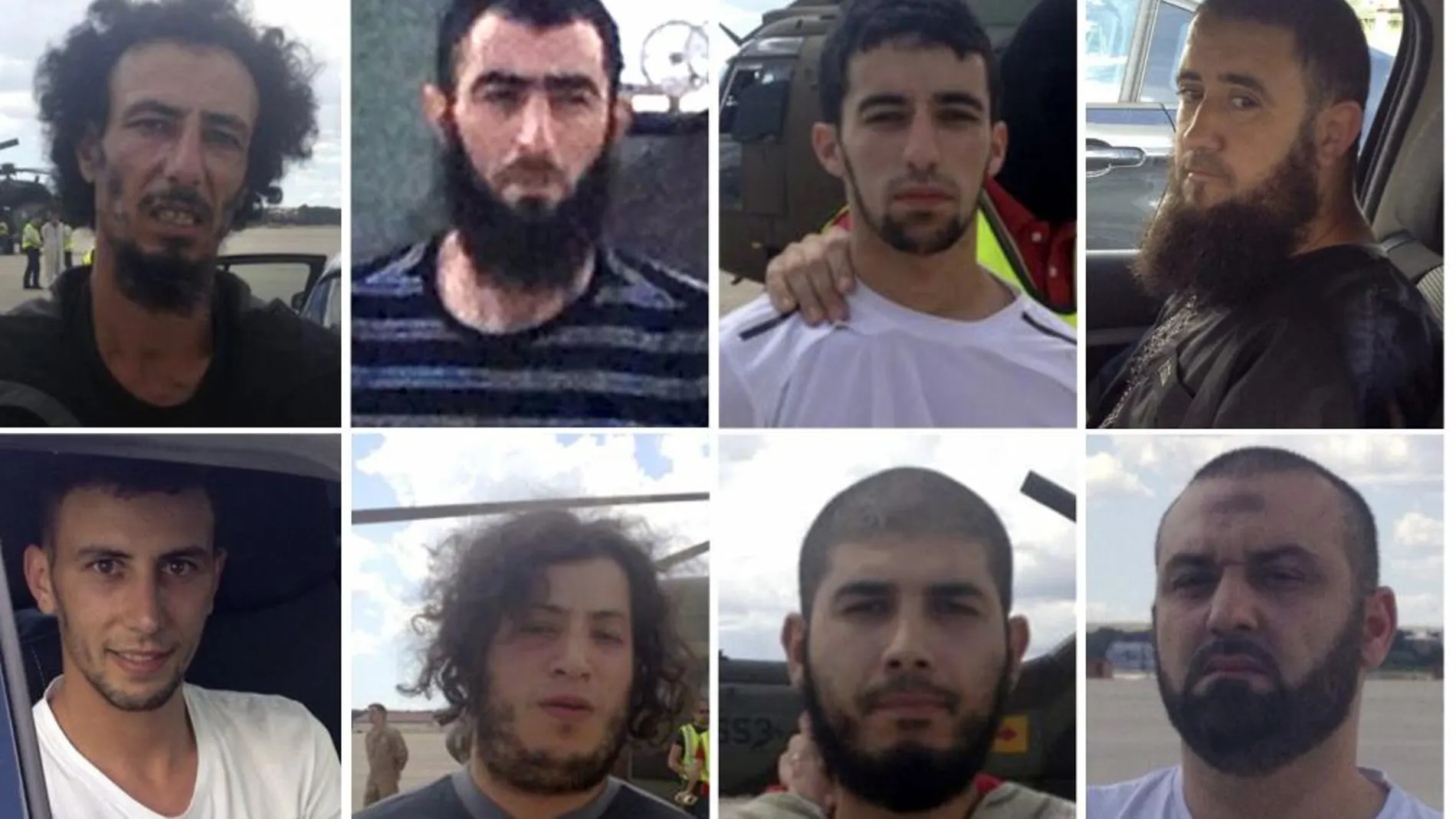Los detenidos en Ceuta
