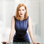 Cartel de la película «El caso Sloan», en la que Jessica Chastain aparece como una ambiciosa ejecutiva