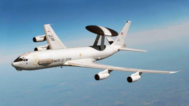 Avión AWACS de la OTAN