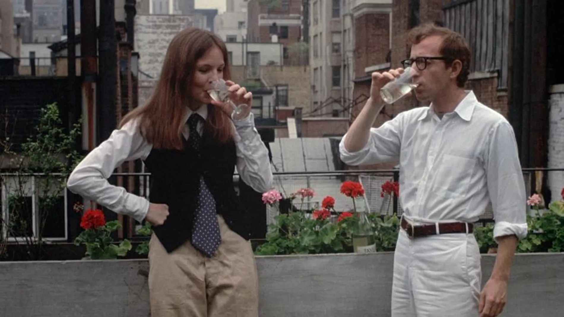 Una escena de "Annie Hall", de 1977