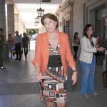 La ex ministra de Fomento Magdalena Álvarez, en los juzgados