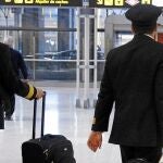 Los pilotos apoyan las reivindicaciones del personal de tierra
