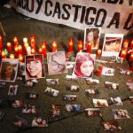 Concentración en Madrid en recuerdo de las fallecidas en el Madrid Arena. Efe