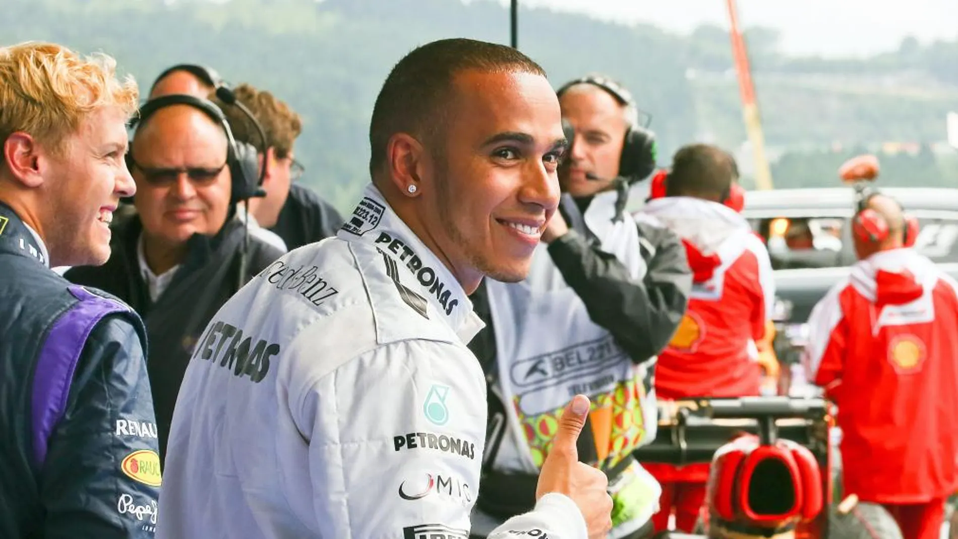 El piloto británico Lewis Hamilton (Mercedes)