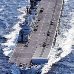 La Royal Navy, preparada para «disuadir adversarios»