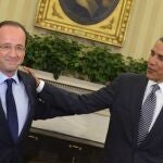 Imagen de archivo de Hollande y Obama