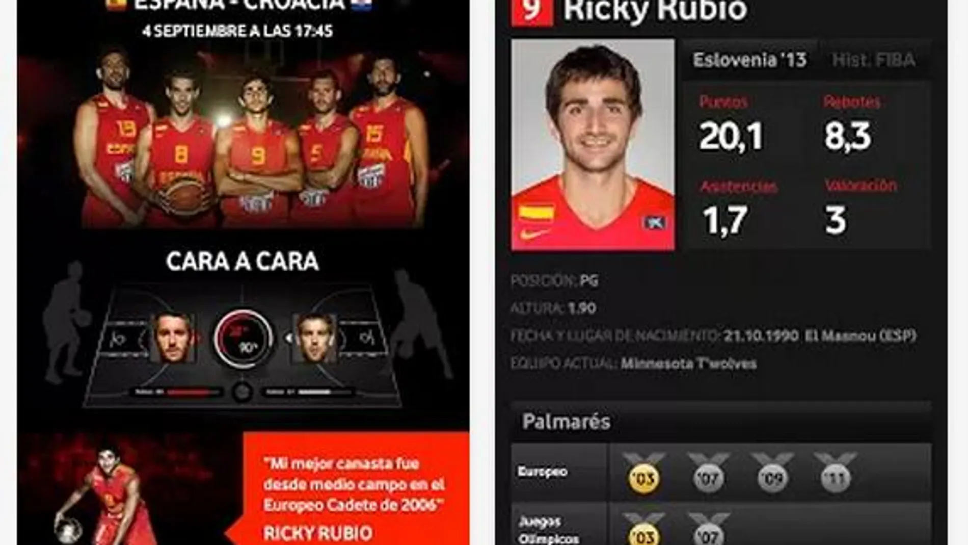 SoisMuyGrandes, la app para seguir a España durante el Eurobasket 2013