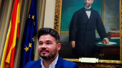 El portavoz de ERC en el Congreso, Gabriel Rufián / Foto: Efe