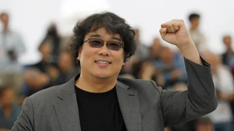 Bong Joon-ho. (AP Photo/Petros Giannakouris)