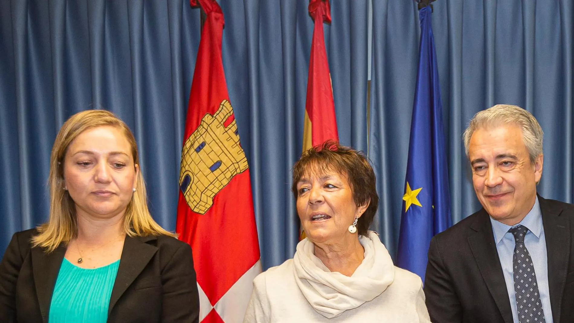 La campaña fue presentada en Valladolid por Mercedes Martín, Inmaculada Matías y Mariano Gredilla.