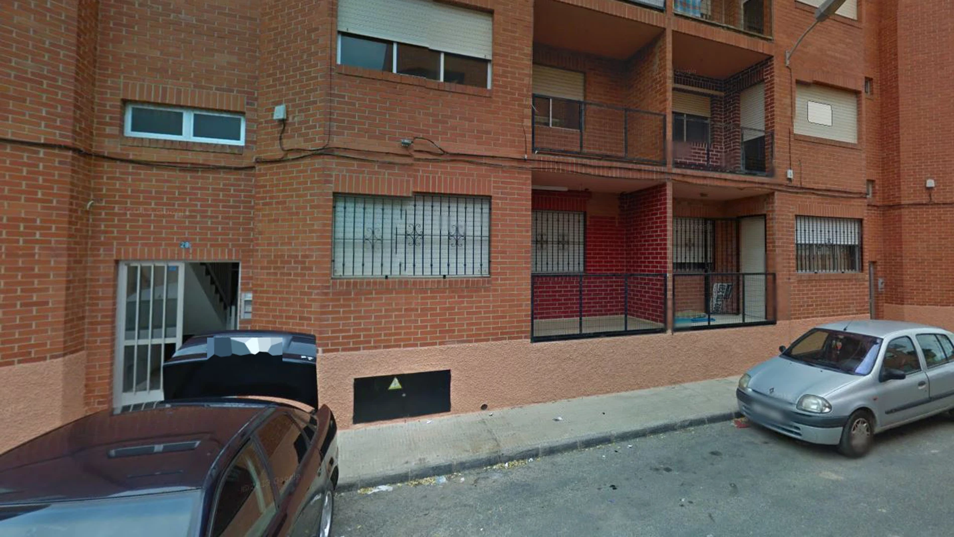 La recién nacida fue abandonada en la calle Las Cortes en San Javier, Murcia
